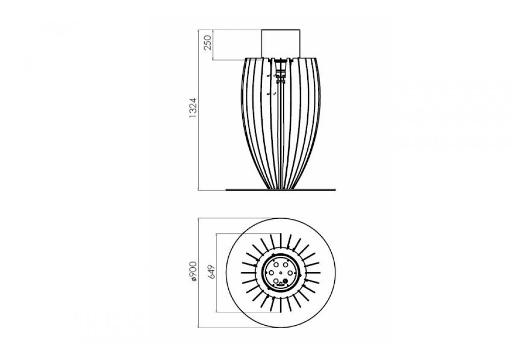Bioethanolkamin Glammfire TULI